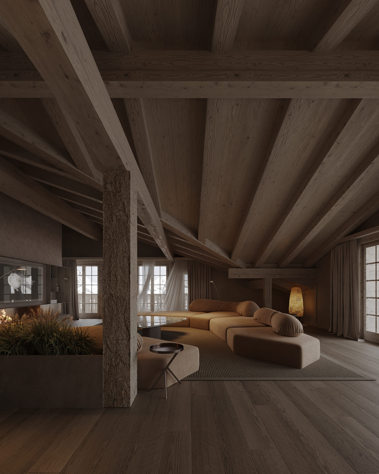 chalet interior design